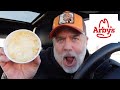 TRYING ARBY'S WHITE CHEDDAR MAC AND CHEESE!