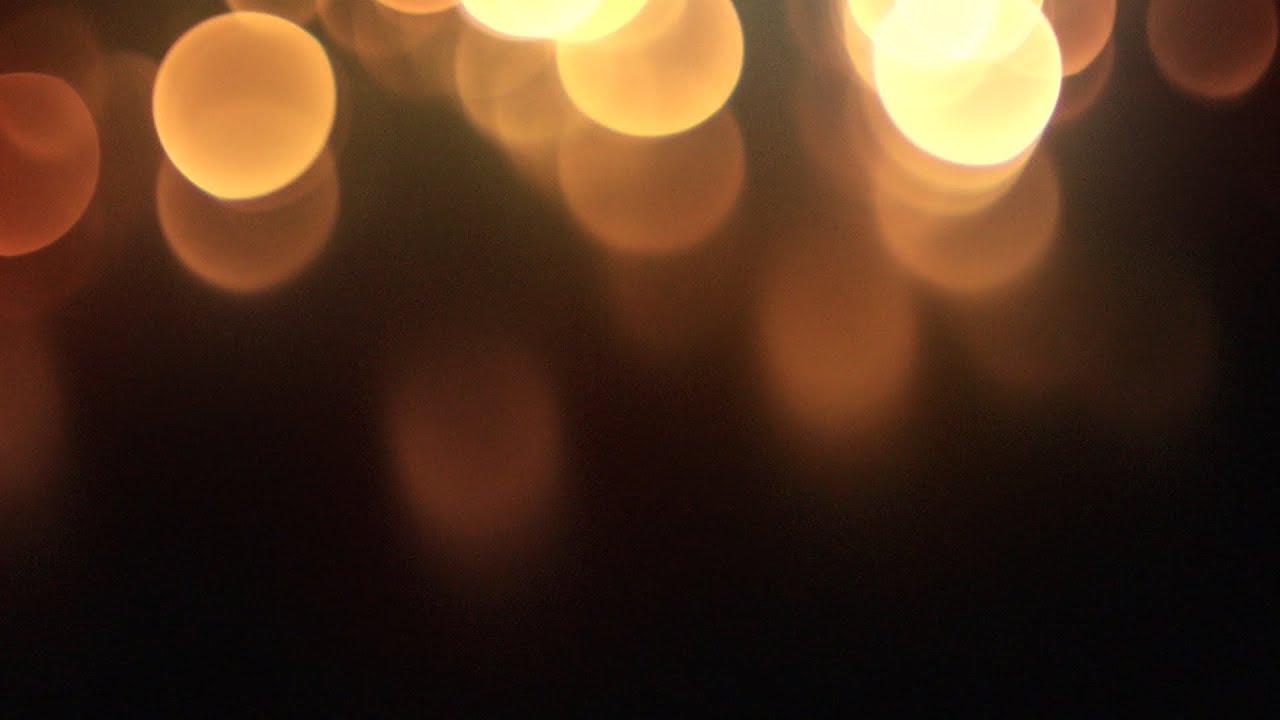 Golden Bokeh - HD Video Background Loop - YouTube