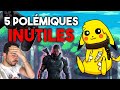 5 POLÉMIQUES INUTILES DU JEU VIDÉO!