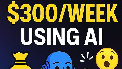 Top 3 AI Side Hustles to Make $300/Week (No Camera Needed)