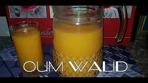شهيوات ام وليد عصير الجزر