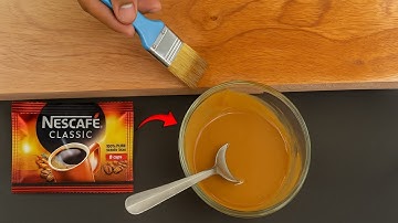 How to make your own glossy wood varnish at a low cost! The results are stunning.