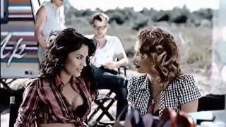 Таня и Жанна Фриске в клипе на песню 'Вестерн'