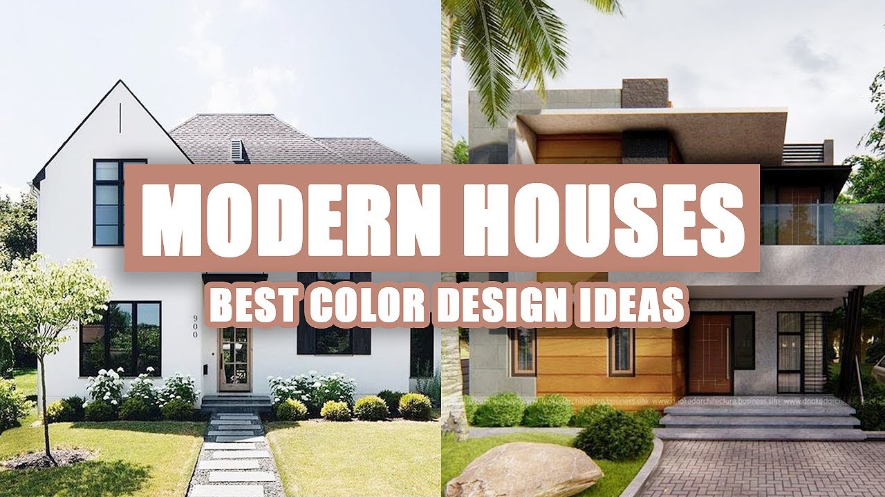50 Best Modern Exterior House Color Ideas 2020 Youtube