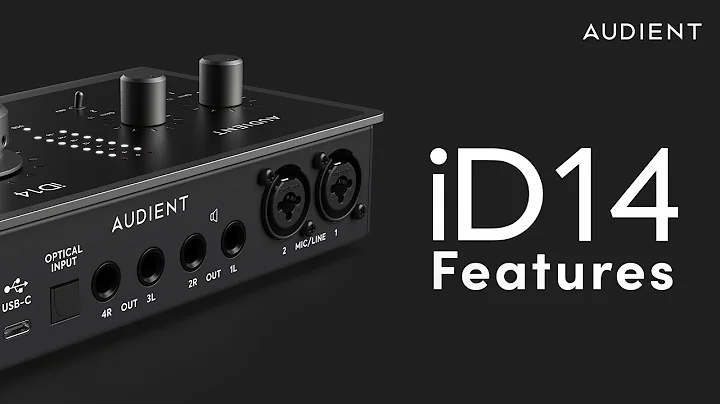 Audient iD14 MkII Feature Overview