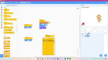 How to make a jumpy monkey game in scratch