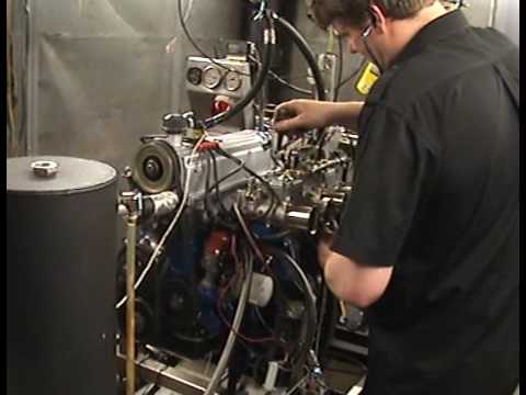Classic Ford magazine's 2.1 Ford Pinto engine build on HT Racing's dyno