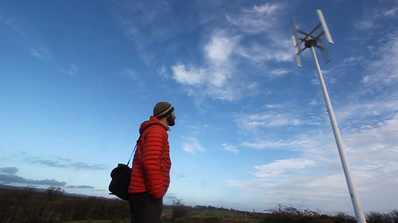 Vertical Axis Wind Turbine Domestic Installation Ireland 3kw Nominal Vertical Axis Wind Turbine Domestic Installation Ireland 3kw Nominal Power 5kw Peak You
