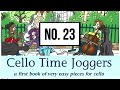 No 23 clares song  cello time joggers