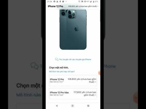 HƯỚNG DẪN MUA IPHONE TRÊN WEBSITE  APPLE Ở JAPAN