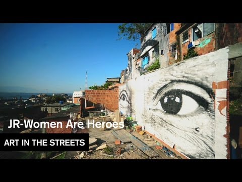 JR - Women Are Heroes (Brazil) - Art in the Streets - MOCAtv Ep. 3