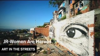 JR - Women Are Heroes (Brazil) - Art in the Streets - MOCAtv Ep. 3