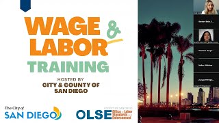 New 2023 Labor Laws Resources Focus Of San Diego Countycity Webinar