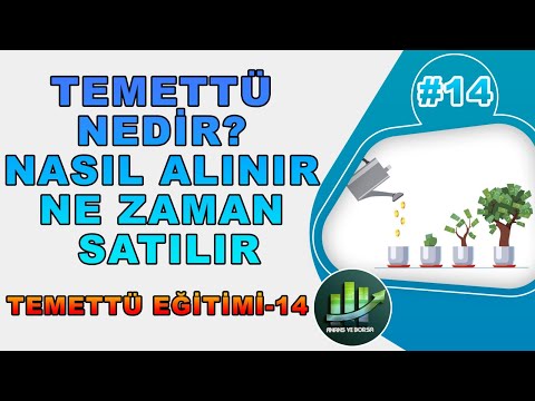 Temettü Nedir Temettü Nasıl Alınır Temettü Hisseleri Ne Zaman Satılır Temettü Eğitimi #14