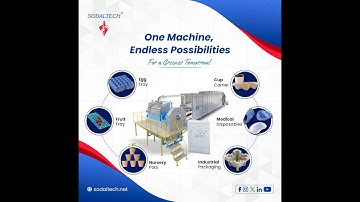 Fully Automatic Egg Tray Making Machine | Export Quality | SODALTECH India