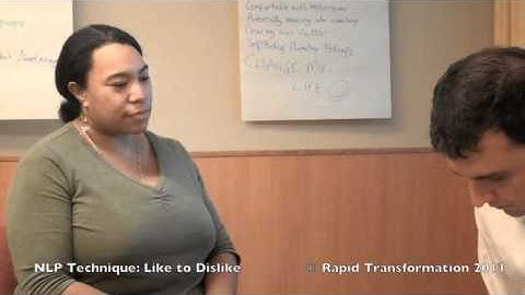 NLP Submodalities LIke to Dislike