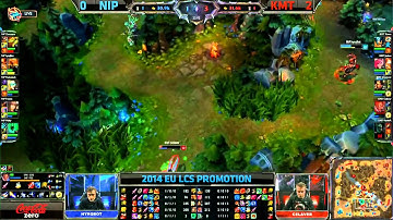 Celaver Lucian amazing escape and kill on Hyrqbot Lee Sin   NIP vs KMT game 3 SPOILER