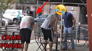 REACTIONEZ LA CHAIR PULLING PRANKS| L-A LUAT LA BATAIE😱