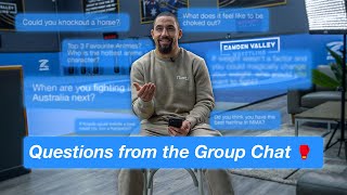 Robert Whittaker | Questions from the Group Chat