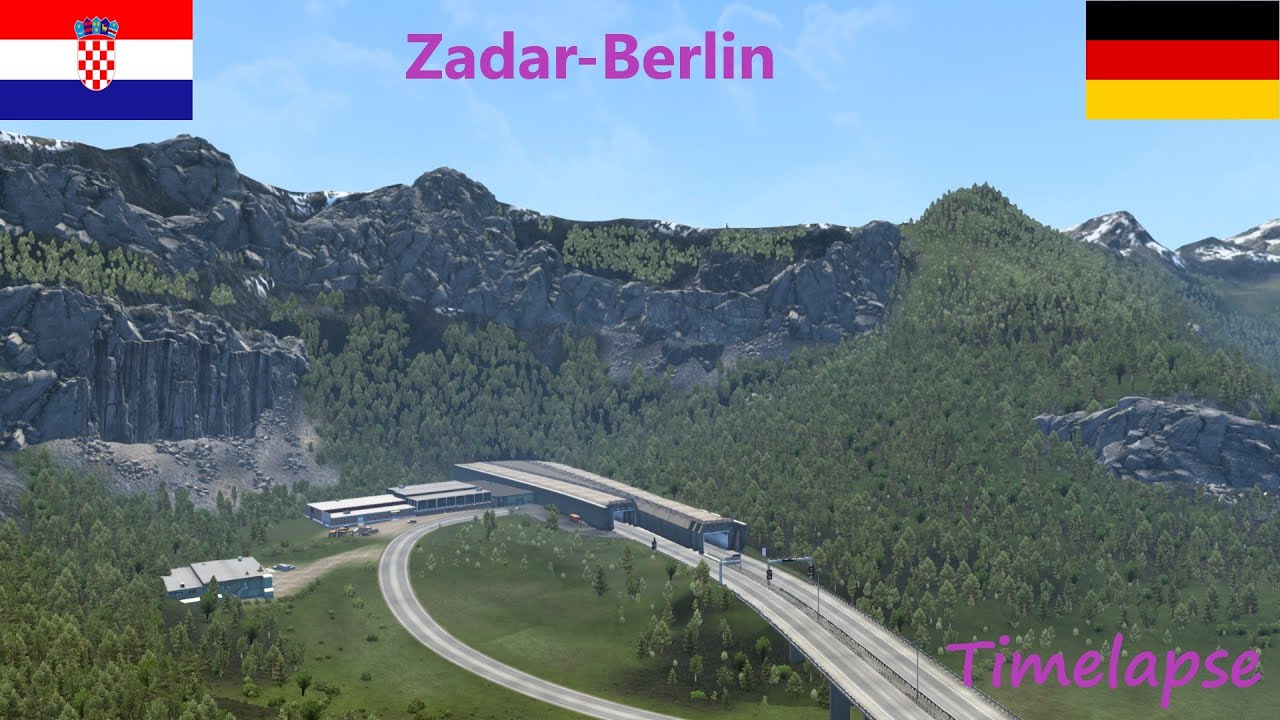 ETS2 Promods Timelapse | Zadar-Berlin