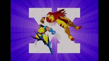 Ryu,Wolverine X-Men VS Street Fighter Arcade Mode MVC Fighting Collection PS4 20250611202216
