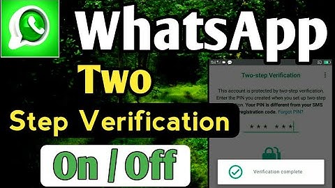 Whatsapp Two Step Verification In Tamil | How To Enable / Disable Two Step Verification On Whatsapp
