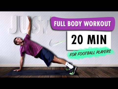 FULL BODY WORKOUT For Football Players | BODYWEIGHT |  Improve Your Strength & Get Fit | Advanced