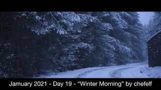 Jamuary 2021 - Day 19 - “Winter Morning” by chefelf