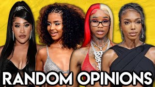 BADDIES IS PLAYED OUT, TYLA & TRAVIS SCOTT, SESSY RED HYPE, LORI HARVEY’S APPEAL |  Random Opinions