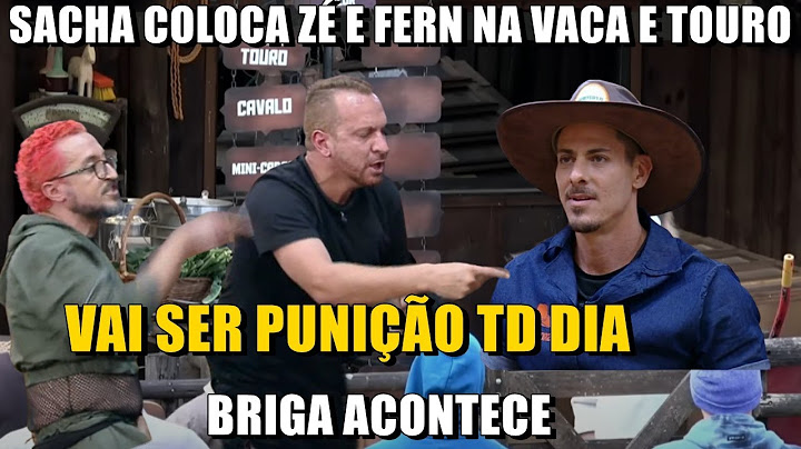 DELEGAÇÃO:SACHA BOTA ZÉ e FERNAN NA VACA DA TRETA"N VOU FAZER"