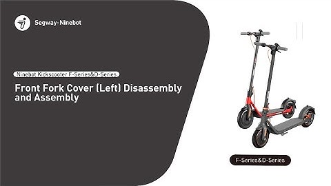 Segway Ninebot F & D-Series Front Fork Cover (Left) Replacement