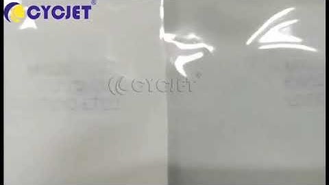 How to Print Expiry Date Batch NO on PE Plastic Food Bags by CYCJET UV Fly Laser Coding Machine