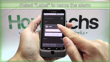 How to Set the Alarm on HTC G2 with Google
