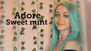 Adore sweet mint color application