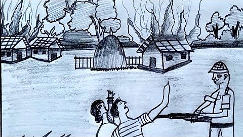 ৯ম শ্রেণী চারু ও কারুকলা ১৯তম সপ্তাহের  এসাইনমেন্ট ড্রয়িং ||