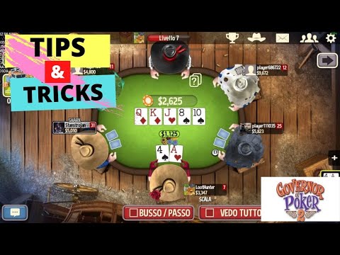 GOVERNOR OF POKER 2 - TIPS AND TRICKS - Fascinated Youtuber