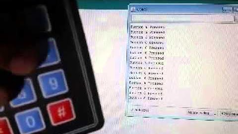KEYPAD INTERFACE LAB #4 FINALS