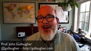 John Gallaugher—award-winning Information Systems author discusses his textbook