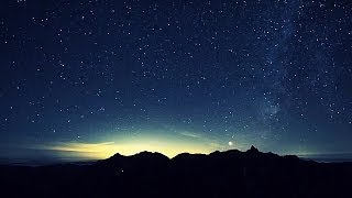 Starry Night Time Lapse Cielo Stellato In Movimento