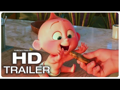 INCREDIBLES 2 Feeding Jack Jack Cookies Movie Clip + Trailer (NEW 2018) Superher