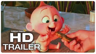INCREDIBLES 2 Feeding Jack Jack Cookies Movie Clip + Trailer (NEW 2018) Superhero Movie HD