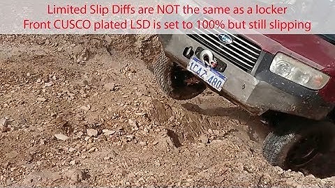 LSDs are NOT lockers