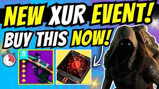 XUR IS SELLING AN UNOBTAINABLE ADEPT TRIALS WEAPON, RARE CATALYST &amp; Deepsights! Destiny 2 April 24