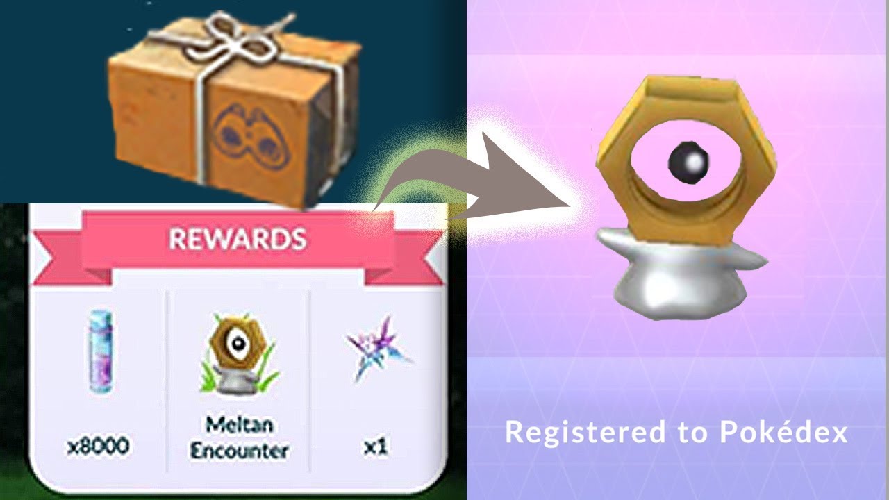 Get Meltan Fast Full Meltan Research Quests Revealed For Pokemon Go Youtube
