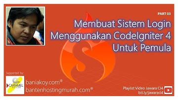 03. Membuat Login Dengan CodeIgniter 4 Untuk Pemula