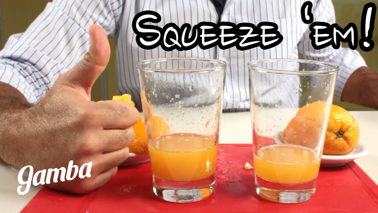 How to Juice Citrus correctly - Food Life Hack - YouTube