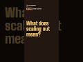 AZ-900 exam question: what does scaling out mean? #AZ900 #az900exam