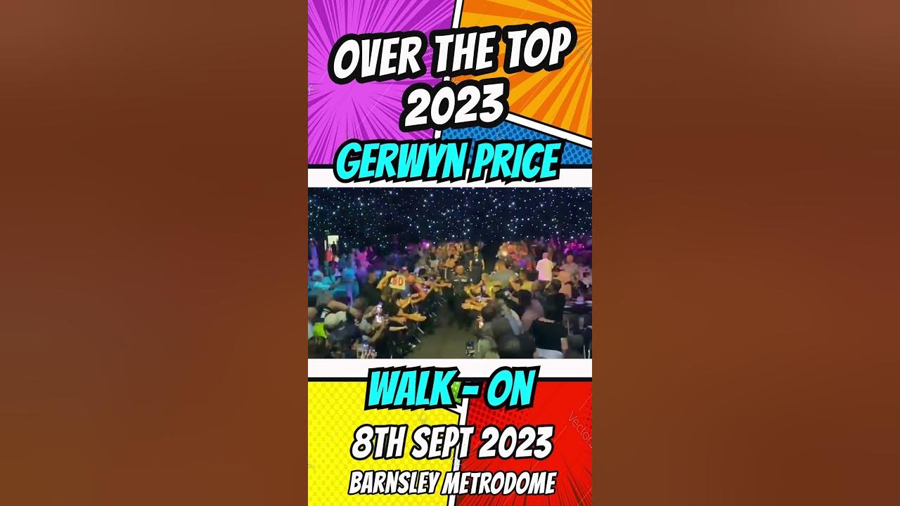 gerwyn-price-walk-on-over-the-top-2023-barnsley-shorts-darts