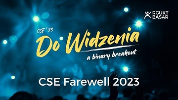 DO WIDZENIA | CSE FLASH MOB 2023 |  RGUKT BASAR | #rguktiiit #cse #farewell