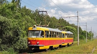 Ul'yanovsk trams on 107 route (2015)